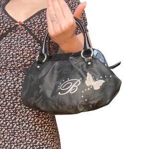 Blumarine Vintage Y2K Butterfly Swarovski Mini Bag